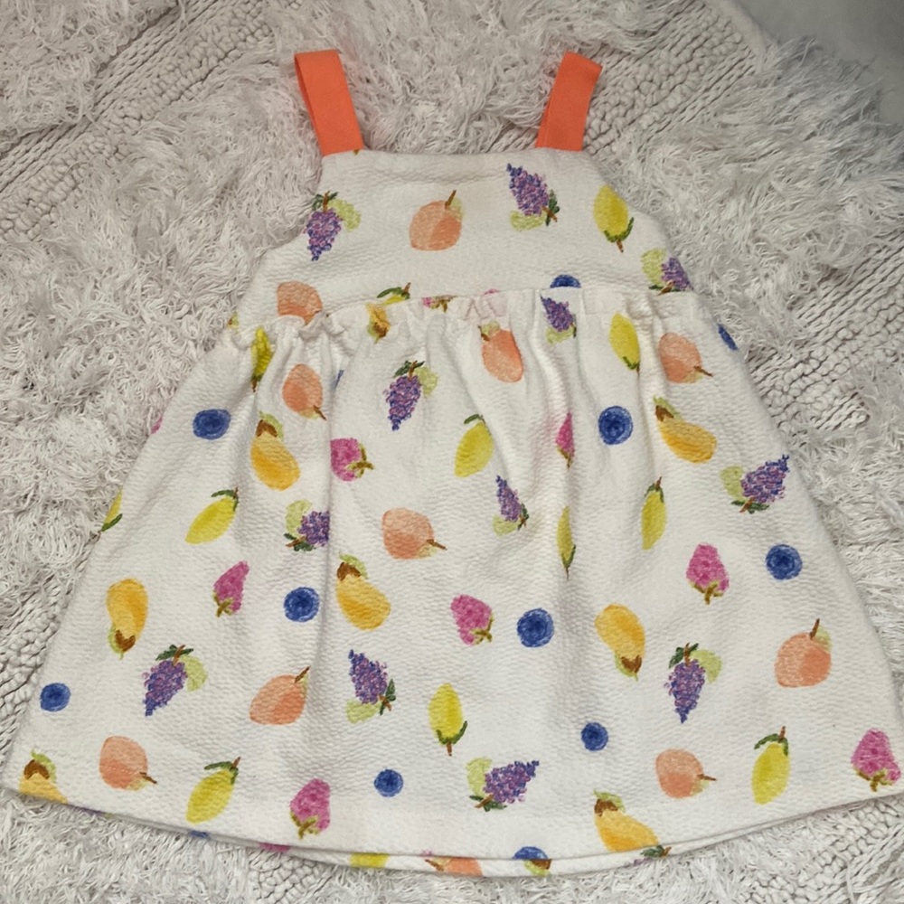 Zara Fruit Dress 9-12M